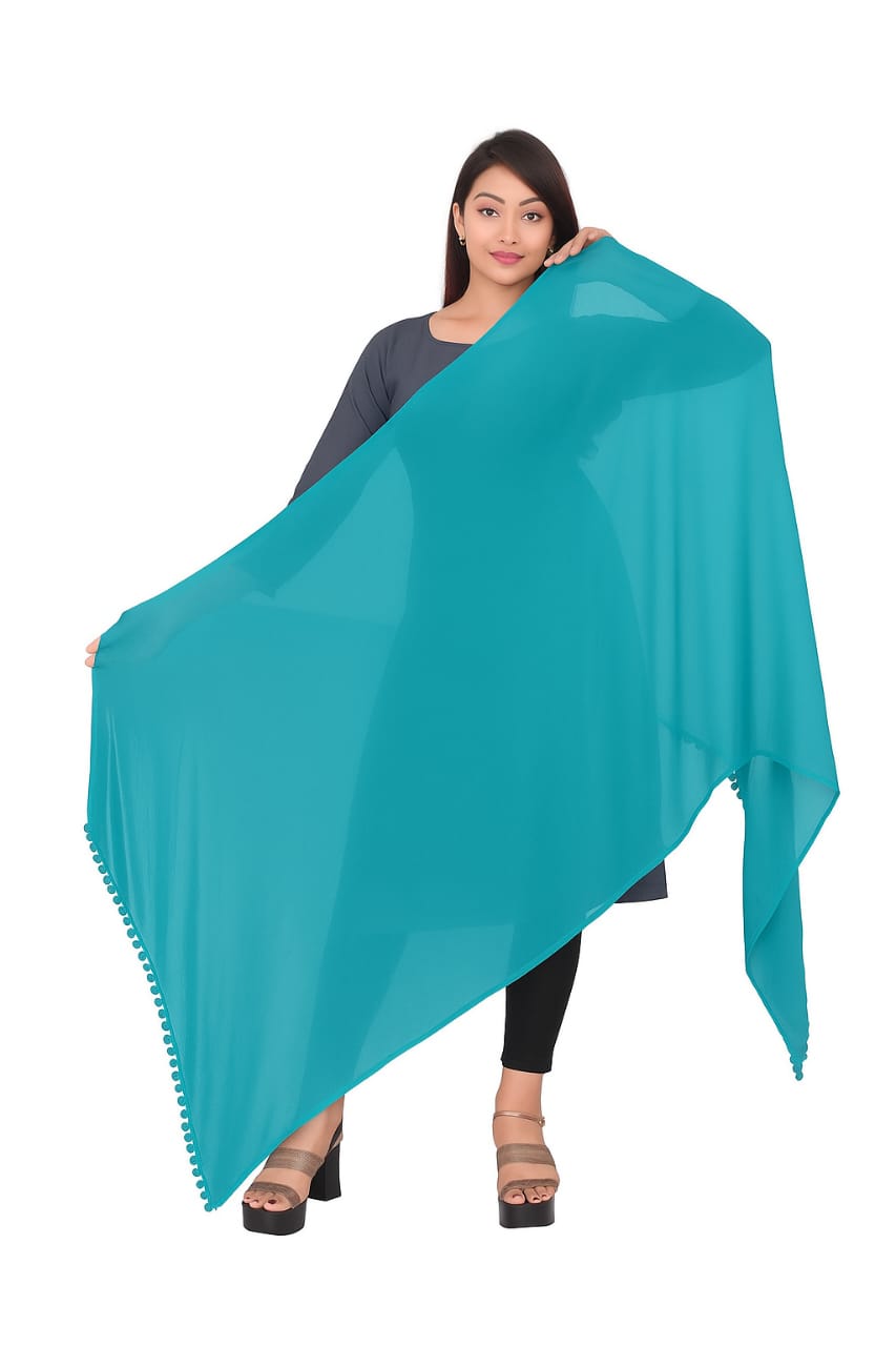 Plain Dupatta