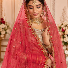 Bridal Net Dupatta for Women
