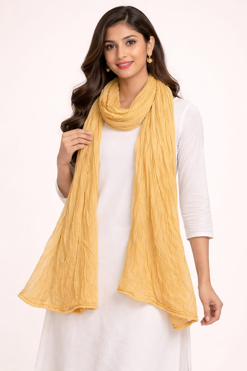 Cotton Plain Dupatta