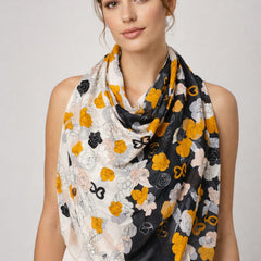 Premium Silk Printed Floral Dupatta for Women