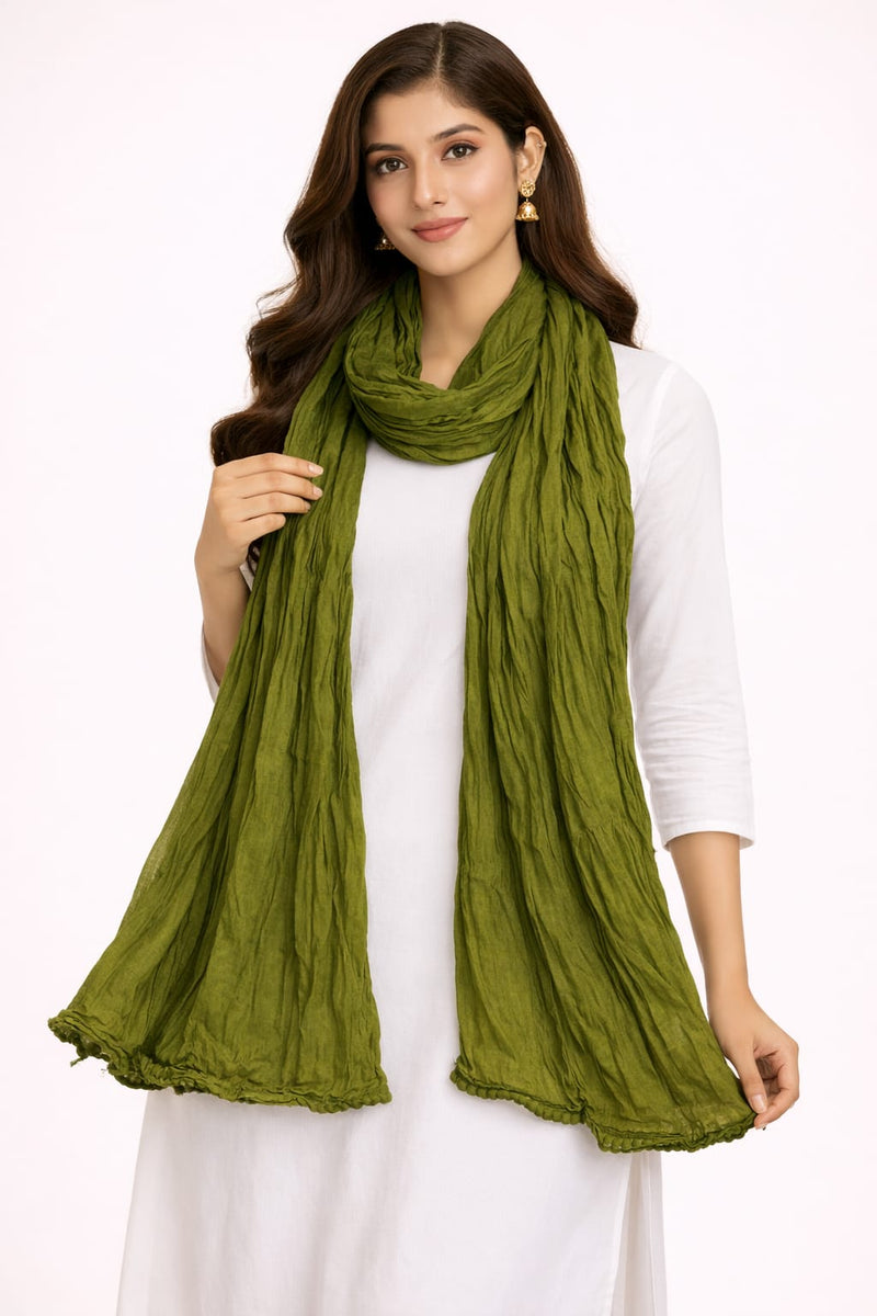 Cotton Plain Dupatta