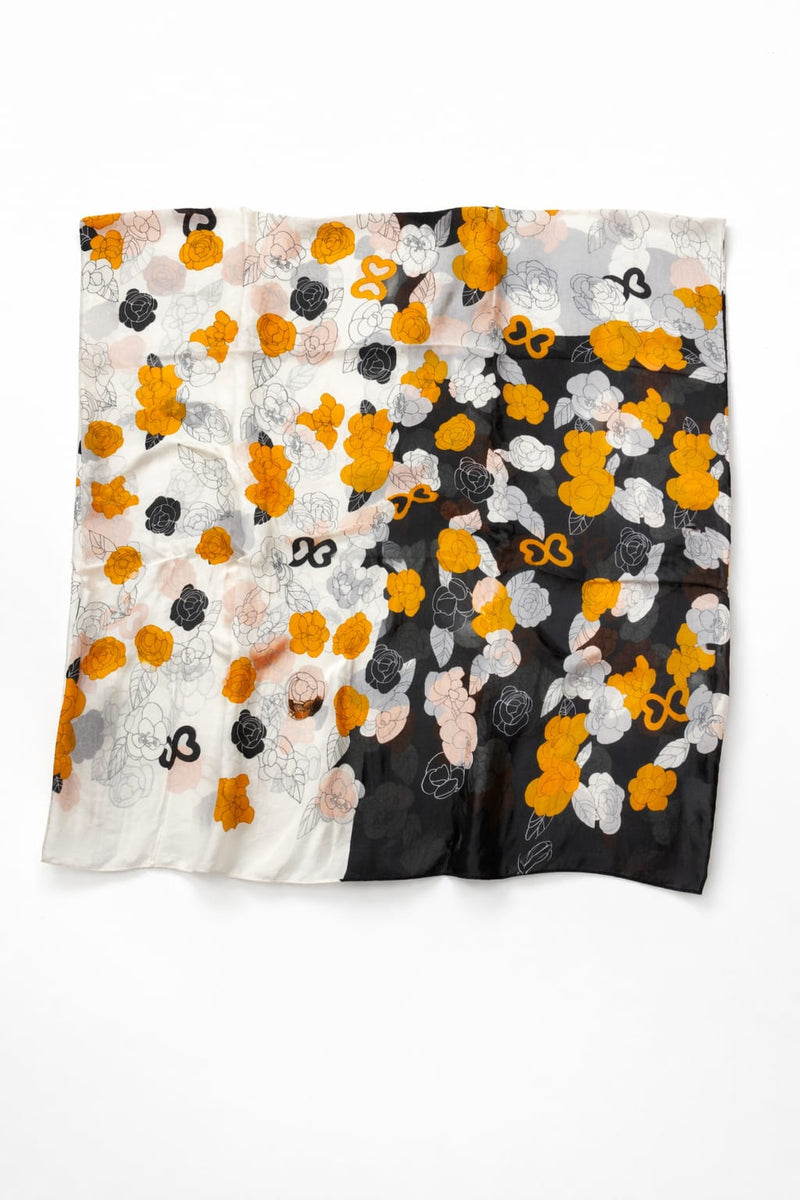 Premium Silk Printed Floral Dupatta for Women
