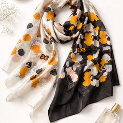 Premium Silk Printed Floral Dupatta for Women