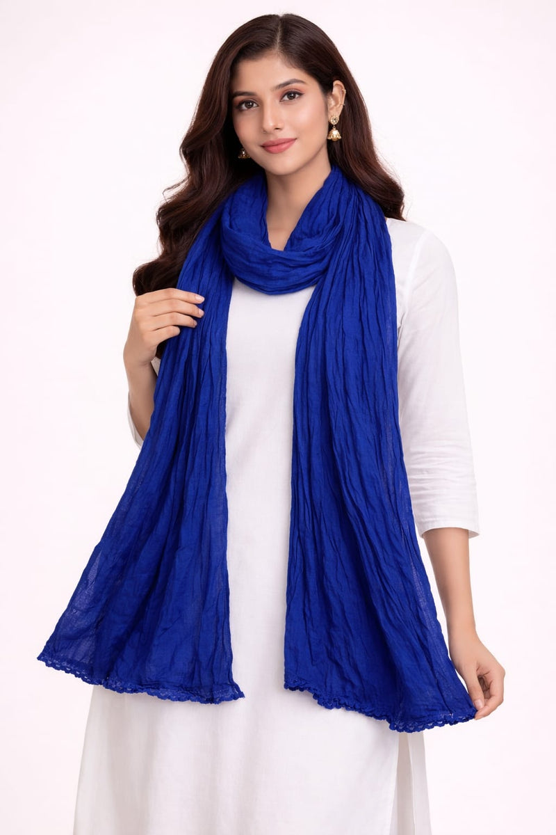 Cotton Plain Dupatta