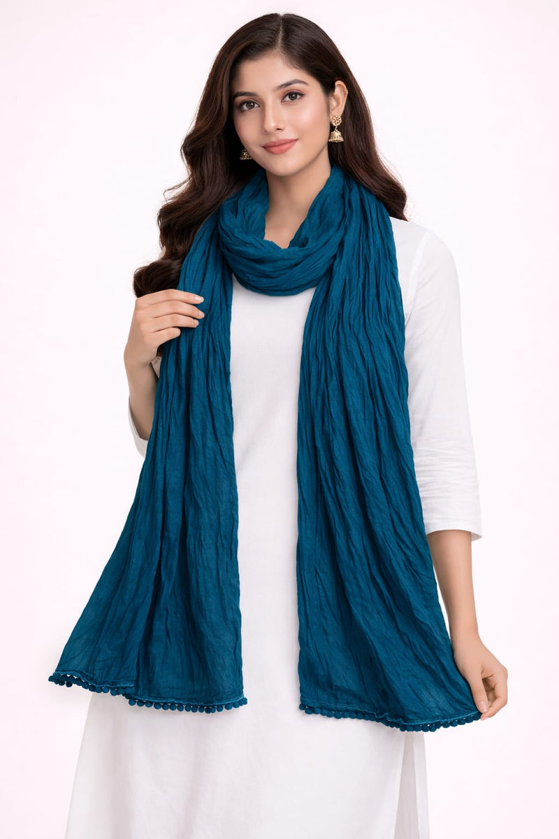 Cotton Plain Dupatta