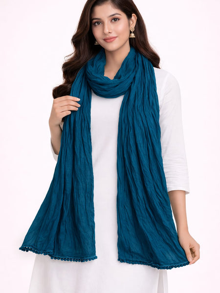 Cotton Plain Dupatta