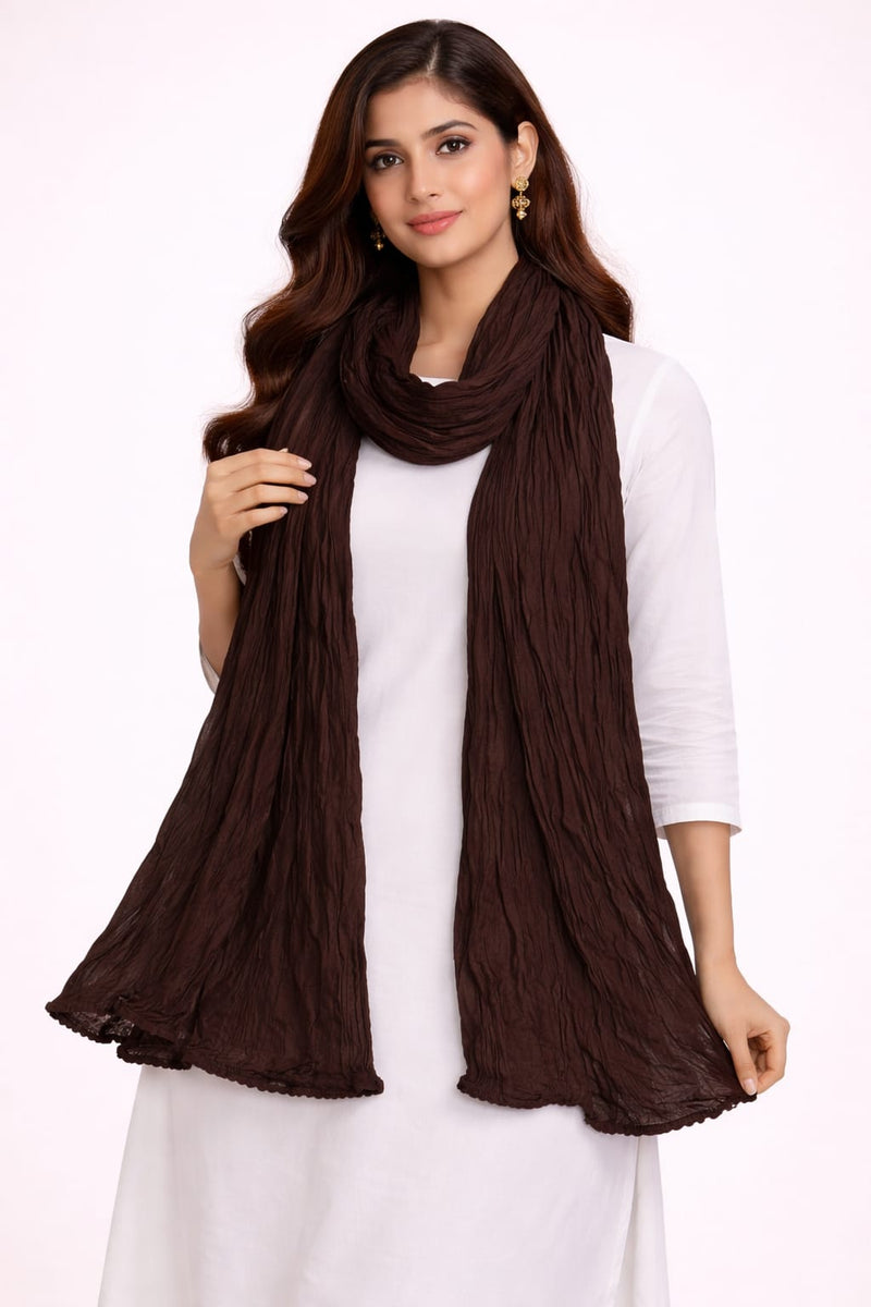 Cotton Plain Dupatta