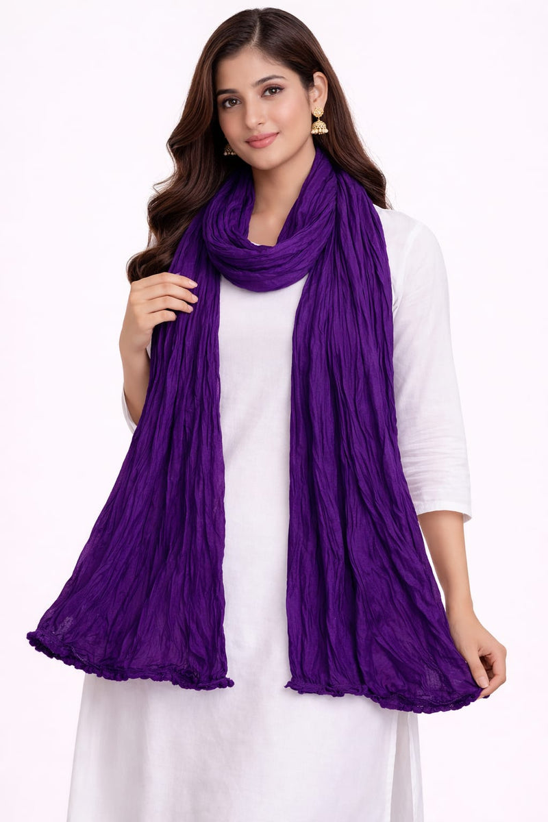 Cotton Plain Dupatta