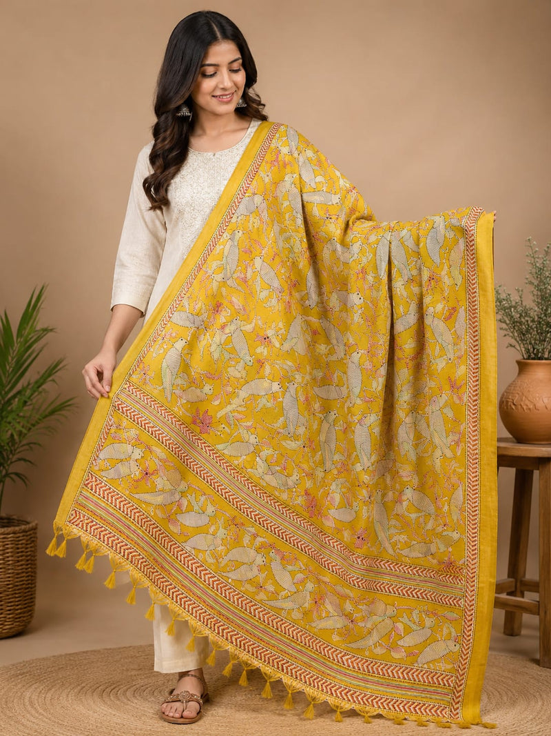 Premium Art Silk Printed Dupatta for Women
