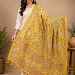 Premium Art Silk Printed Dupatta for Women