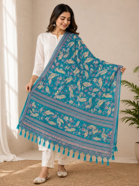 Premium Art Silk Printed Dupatta for Women
