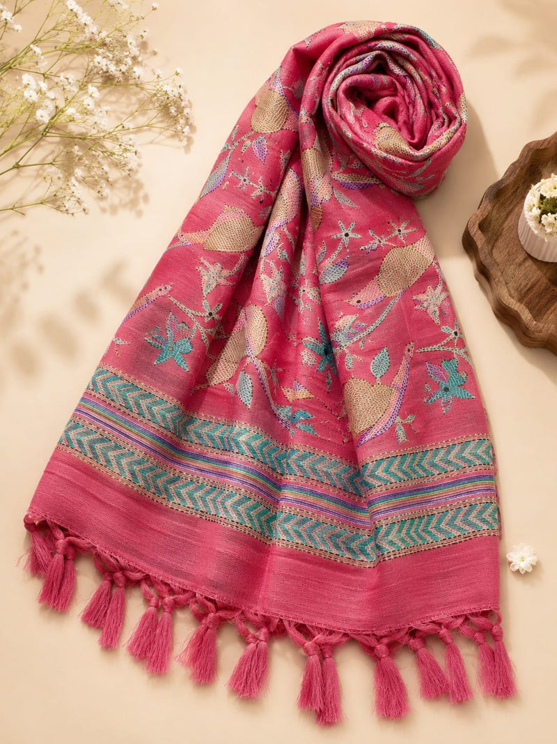 Premium Art Silk Printed Dupatta for Women