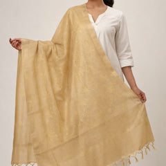 Women's Tessu Silk Banarasi Dupatta
