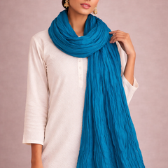 Cotton Plain Dupatta for Women – Soft & Lightweight Daily Wear Dupatta