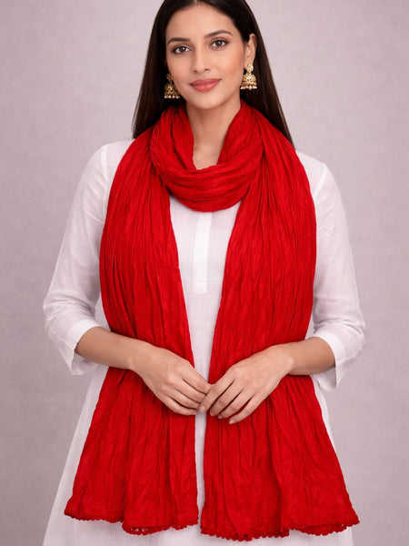 Cotton Plain Dupatta