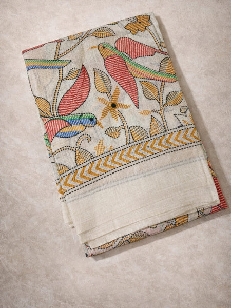 Art Silk Kalamkari Printed Dupatta for Women