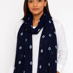 Elegant Chiffon Chunari Printed Dupatta with Tassels | Lightweight Festive Dupatta for Women