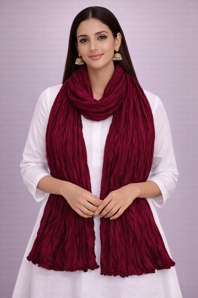 Cotton Plain Dupatta