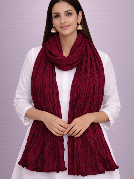 Cotton Plain Dupatta
