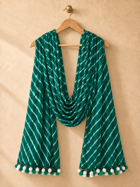 Leheriya Printed Dupatta for Women
