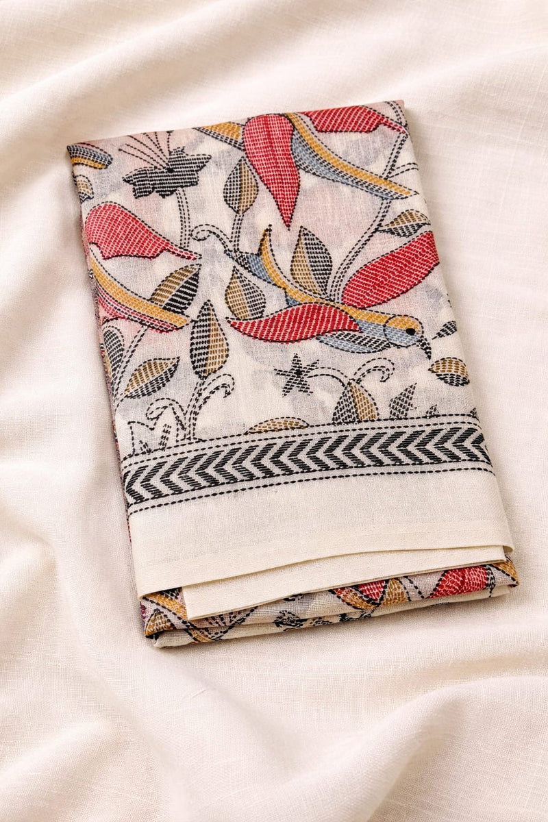 Art Silk Kalamkari Printed Dupatta for Women