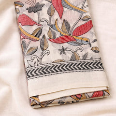 Art Silk Kalamkari Printed Dupatta for Women