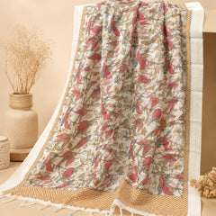 Art Silk Kalamkari Printed Dupatta for Women