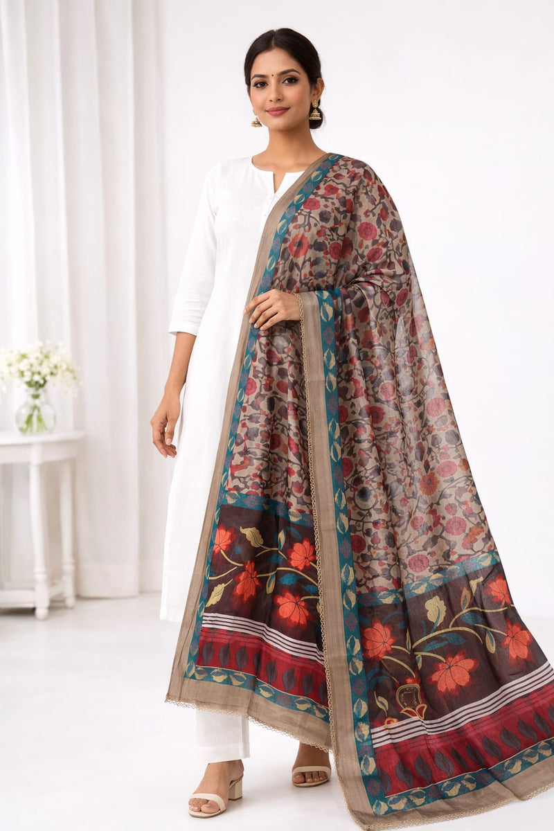 Printed Georgette Dupatta for Women