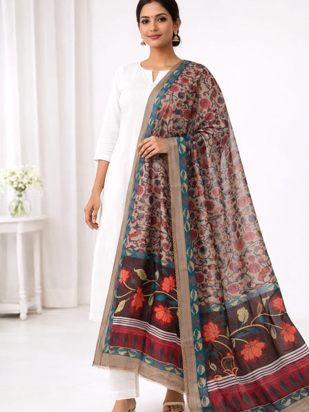 Printed Georgette Dupatta for Women