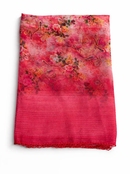 Premium Georgette Floral Printed Dupatta for Women