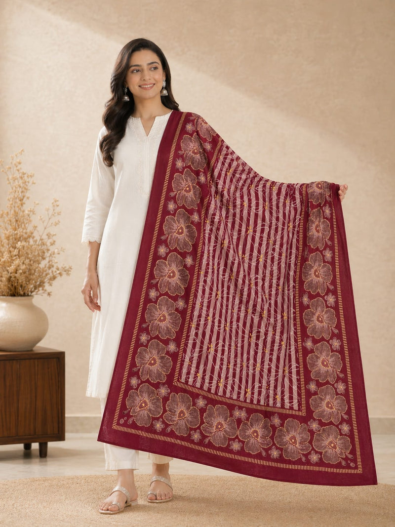 Women’s Cotton Printed Dupatta