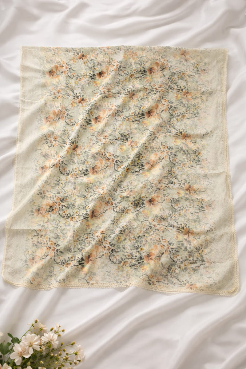 Premium Georgette Floral Printed Dupatta for Women
