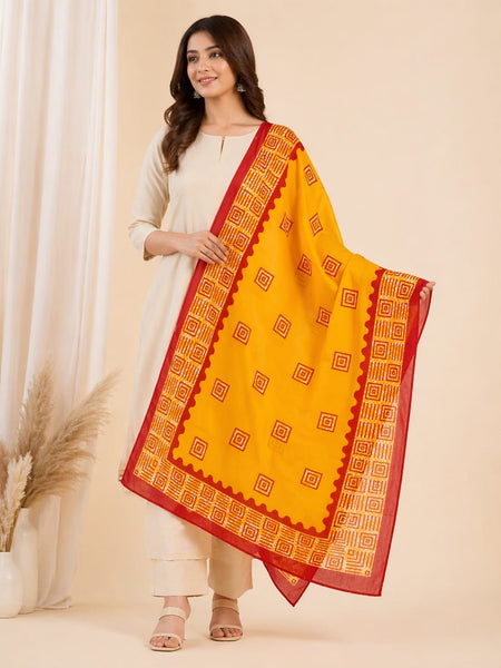 Women’s Cotton Printed Dupatta