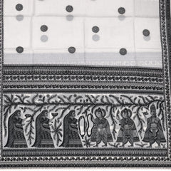 Kalamkari Printed Art Silk Dupatta for Women