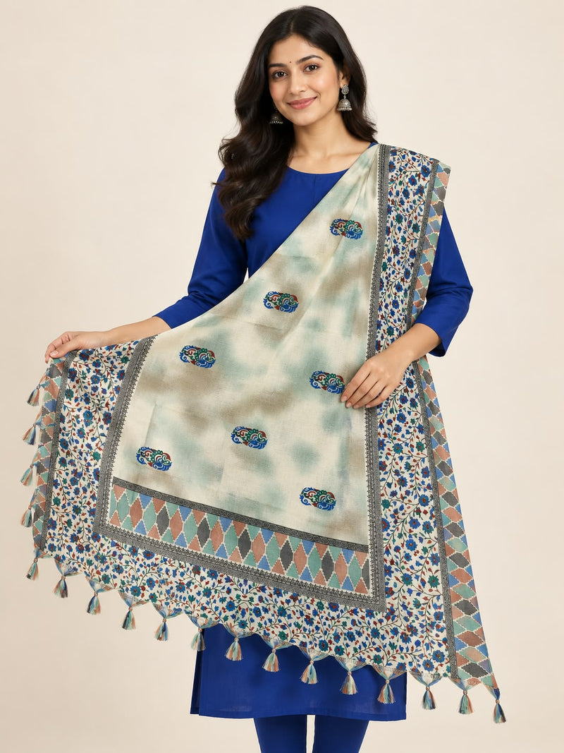 Art Silk Printed Dupatta for Women