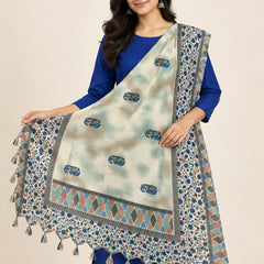 Art Silk Printed Dupatta for Women