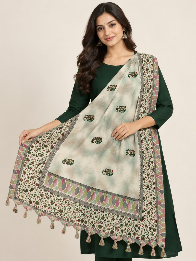 Art Silk Printed Dupatta for Women