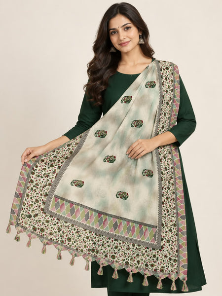 Art Silk Printed Dupatta for Women