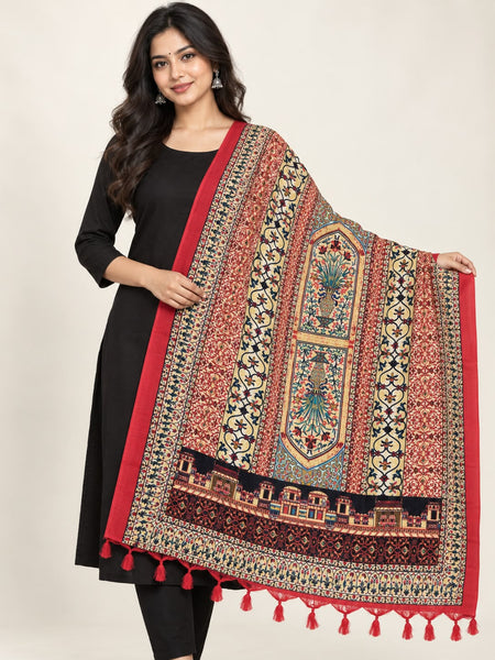 Art Silk Printed Dupatta for Women