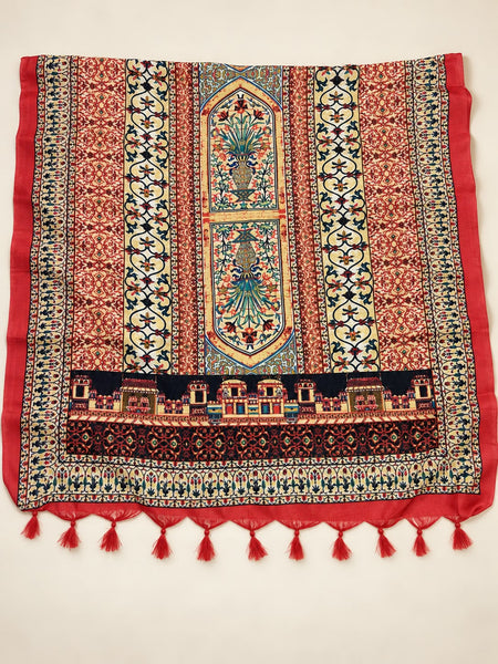 Art Silk Printed Dupatta for Women