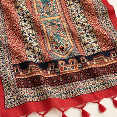 Art Silk Printed Dupatta for Women