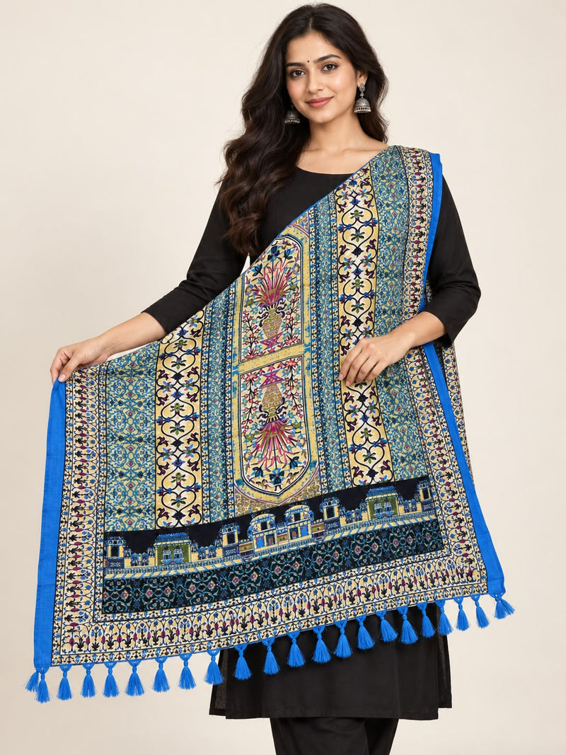 Art Silk Printed Dupatta for Women