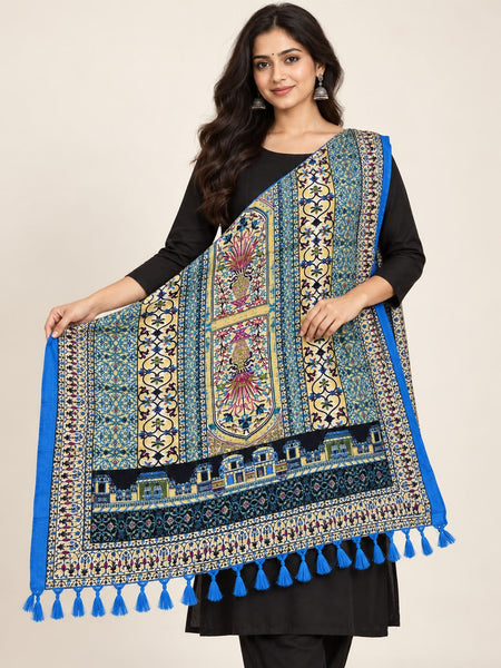 Art Silk Printed Dupatta for Women