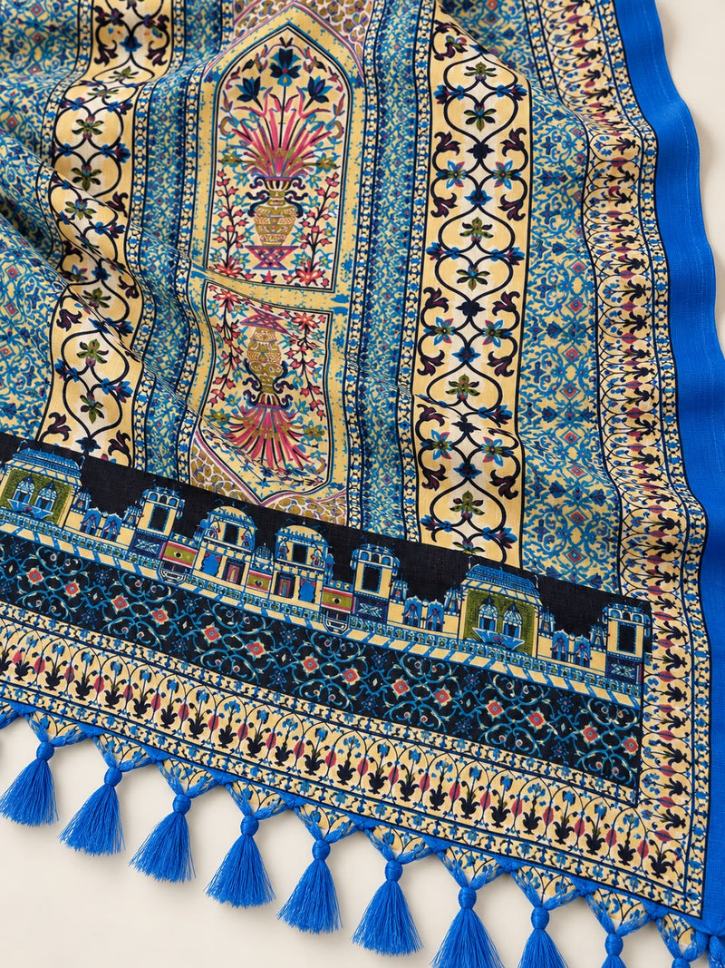 Art Silk Printed Dupatta for Women