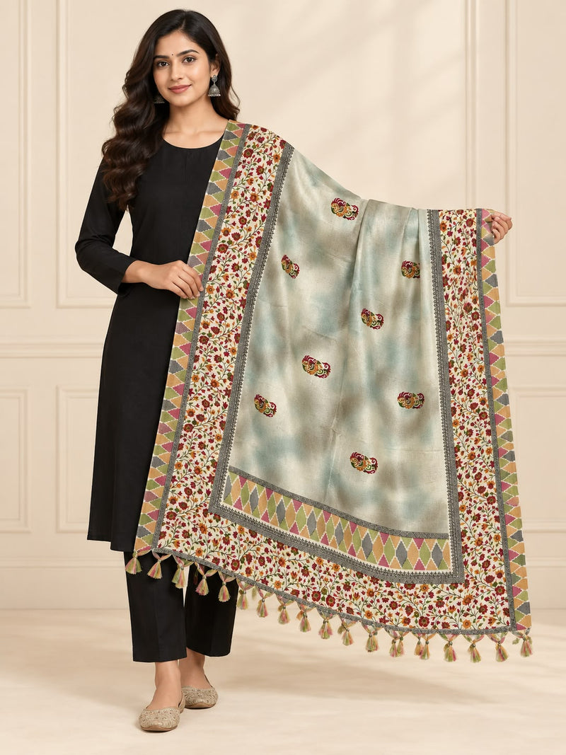Art Silk Printed Dupatta for Women