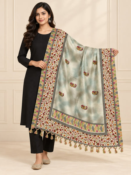 Art Silk Printed Dupatta for Women