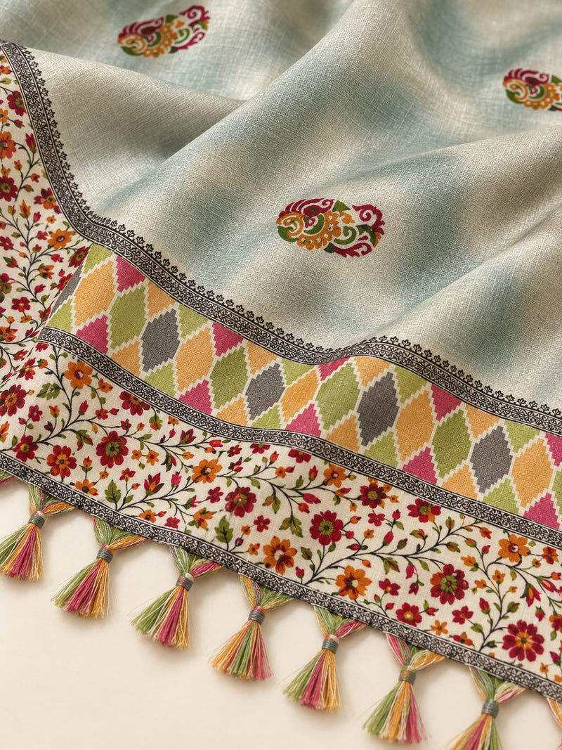 Art Silk Printed Dupatta for Women