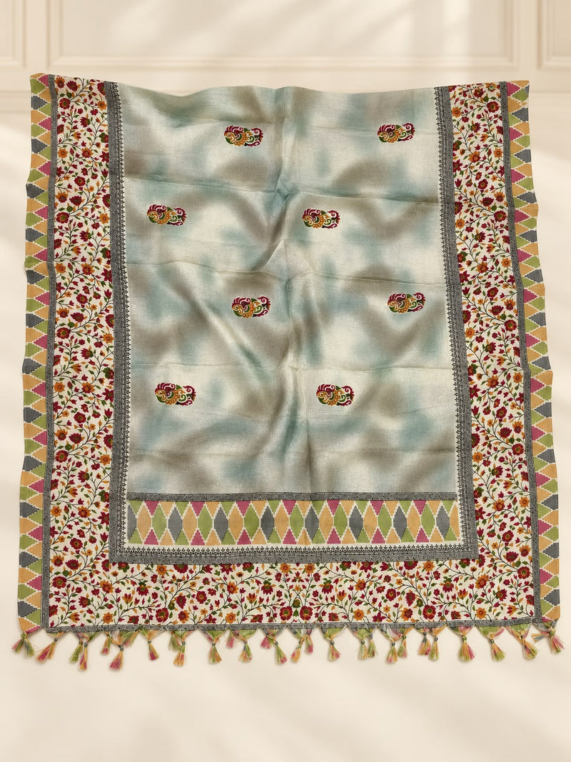 Art Silk Printed Dupatta for Women