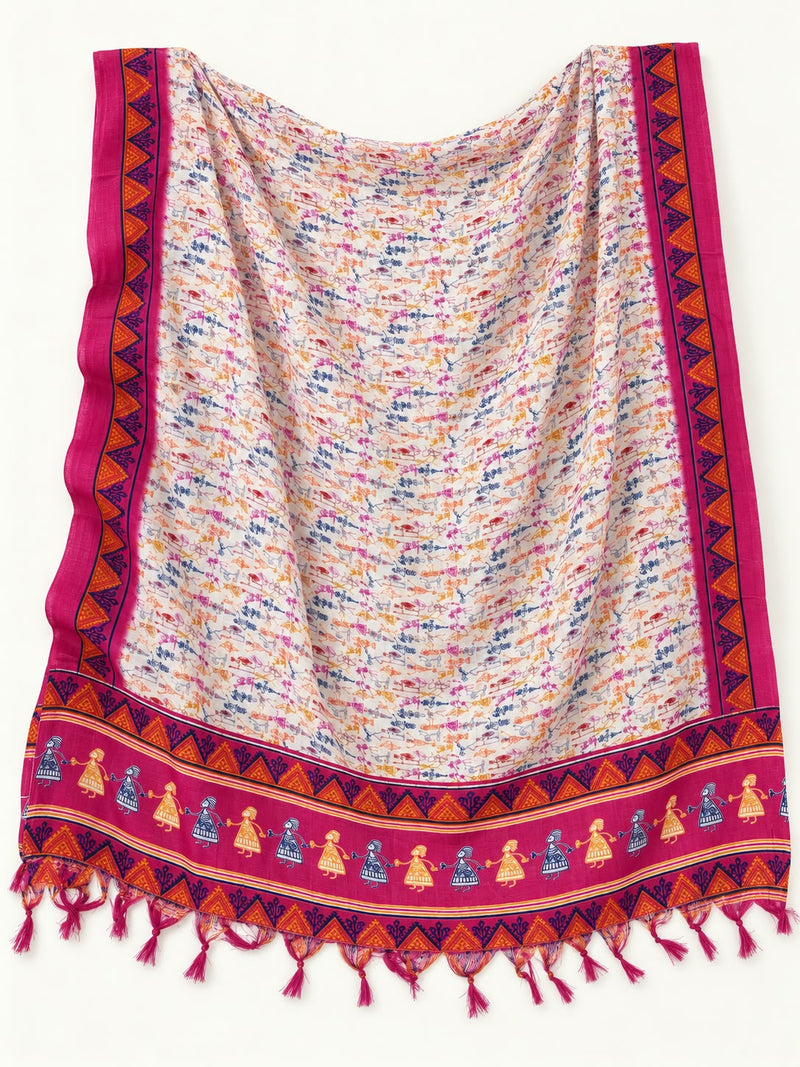 Art Silk Printed Dupatta for Women