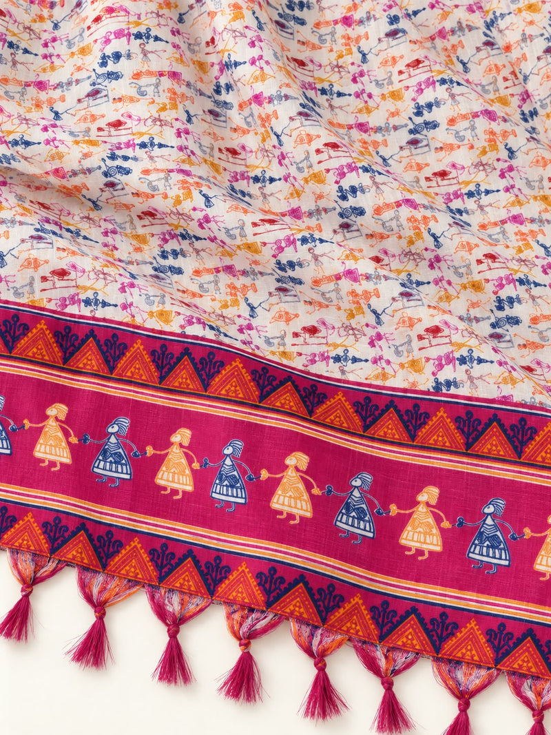 Art Silk Printed Dupatta for Women